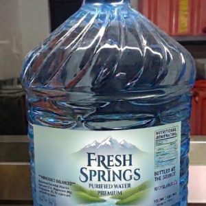 Fresh springs water refill 10 liters