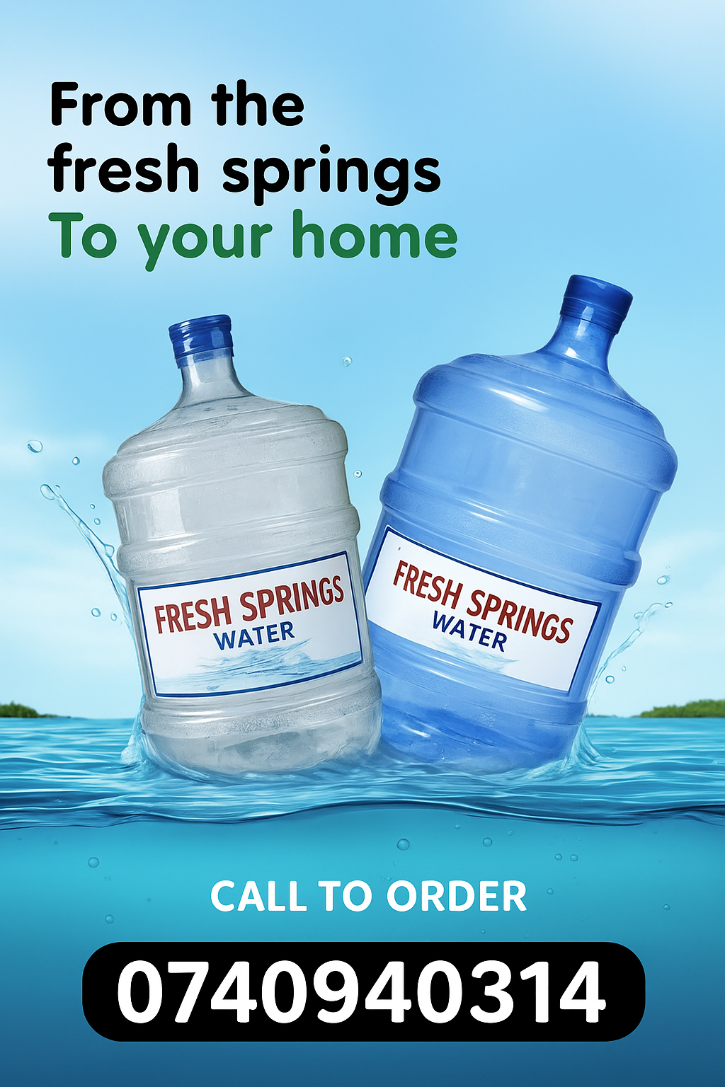 20L Water refill Express delivery - Image 2